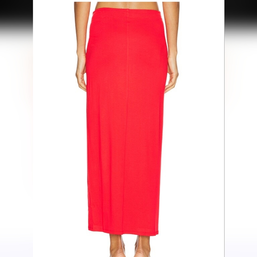 AFRM Lorli Skirt In Cherry XL - Picture 3 of 16